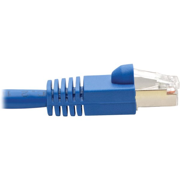 Eaton Tripp Lite Series Cat6a 10G Snagless Shielded STP Ethernet Cable (RJ45 M/M), PoE, Blue, 30 ft. (9.14 m) - Image 4