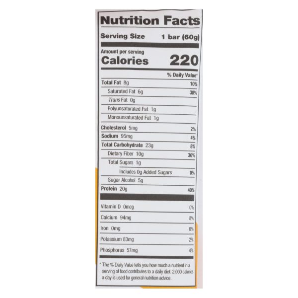 One Brands Protein Bar Maple Glazed Doughnut  - Case of 12 - 60 GRM - Image 2