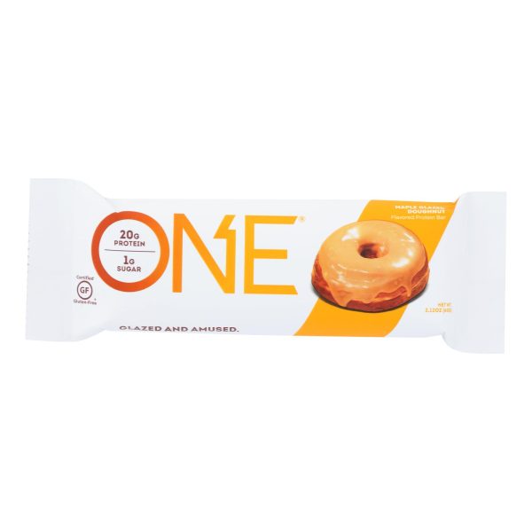 One Brands Protein Bar Maple Glazed Doughnut  - Case of 12 - 60 GRM - Image 3