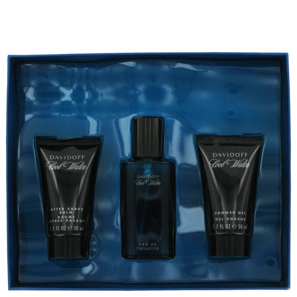 Davidoff Gift Set -- 1.4 oz Eau De Toilette Spray +1.7 oz After Shave  Balm+ 1.7 oz Shower Gel for Men