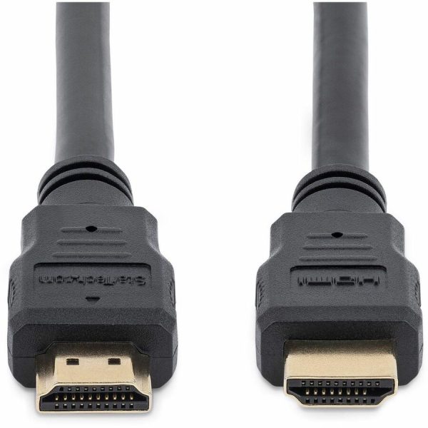 StarTech.com 3ft/91cm HDMI Cable, 4K High Speed HDMI Cable with Ethernet, Ultra HD 4K 30Hz Video, HDMI 1.4 Cable, HDMI Monitor Cord, Black - Image 4