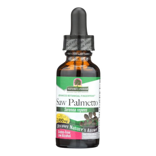 Nature's Answer - Saw Palmetto Berries - 1 oz - Image 2