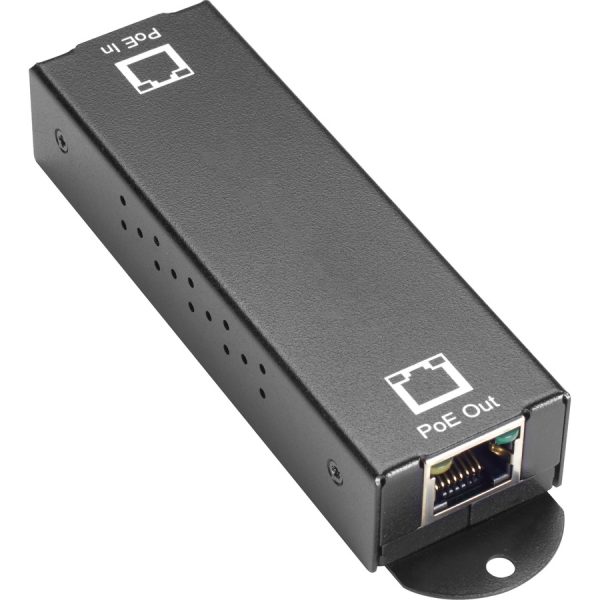 Black Box 10/100/1000BASE-T PoE+ Ethernet Repeater - 802.3at, 1-Port - Image 2