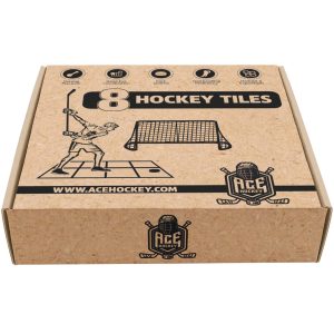 Tiles   8 Hockey Tiles   9.4 sqft Synthetic Ice Tiles for Hockey Practice Shooting Stickhandling Passing Not Skateable Off Ice Hockey Training