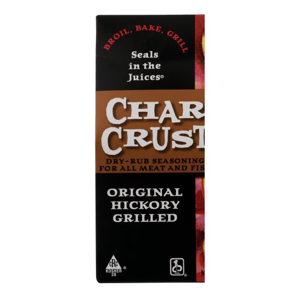 Char Crust Original Hickory Grilled - Case of 6 - 4 oz