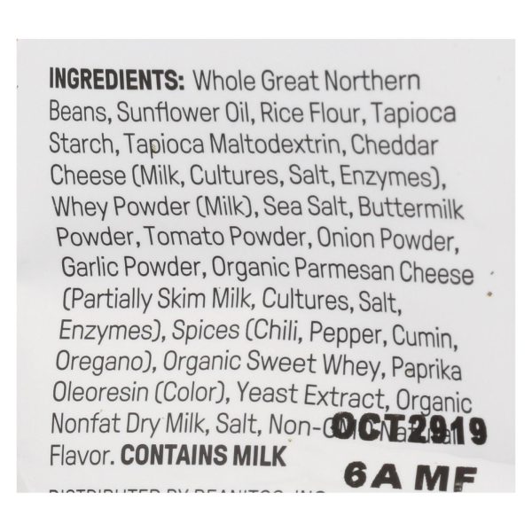 Beanitos - White Bean Chips - Nacho Nation - Case of 6 - 4.5 oz. - Image 3