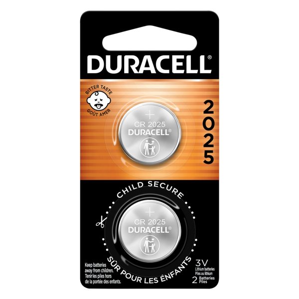 Duracell - Btry Lithium Cr 2025 - CS of 6-2 CT