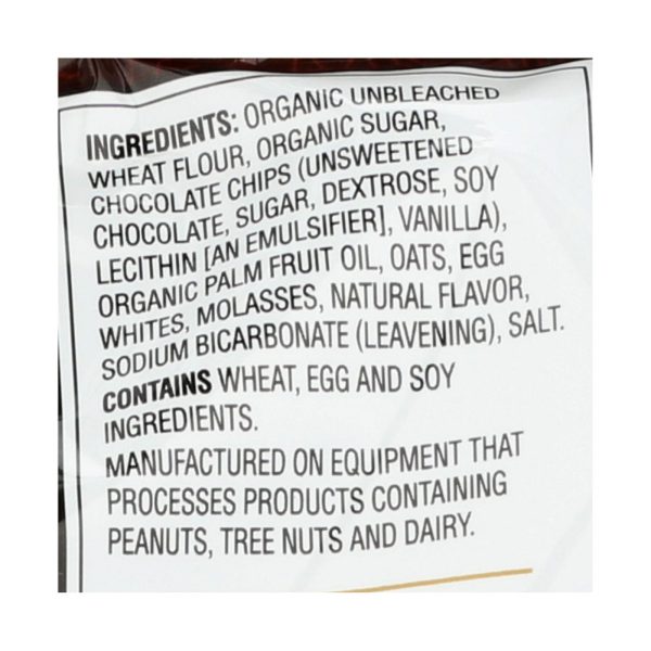 Newman's Own Organics Cookies - Chocolate Chip - Case of 6 - 7 oz.