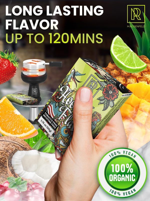 Cocktail Hookah Flavors Set   5 x 50g Non Tobacco Hookah Flavor for Your Hookah Bowl (Pina Colada   Mohito   Sex on The Beach   Caipirinha   Pink Lemonade) Hookah Bundle Pack of 5   Try These Tobacco - Image 4