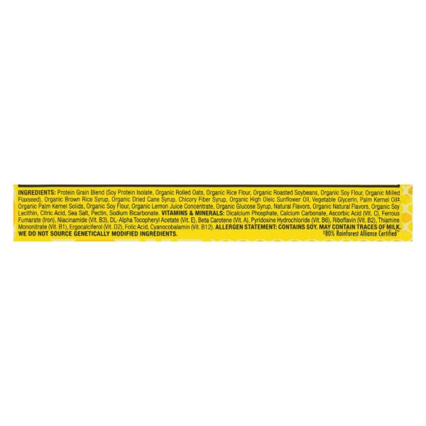 Clif Bar Luna Bar - Organic Lemon Zest - Case of 15 - 1.69 oz - Image 3