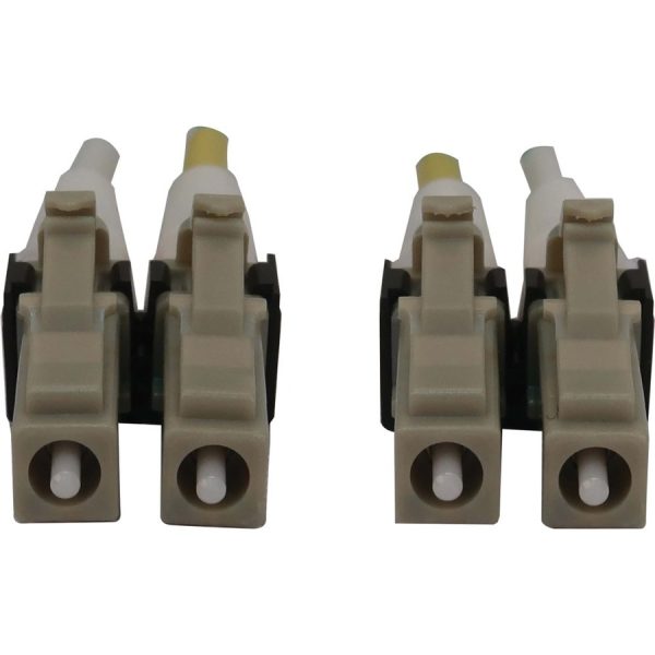 Eaton Tripp Lite Series 400G Multimode 50/125 OM3 Switchable Fiber Optic Cable (Duplex LC-PC M/M), LSZH, Aqua, 1 m (3.3 ft.) - Image 3