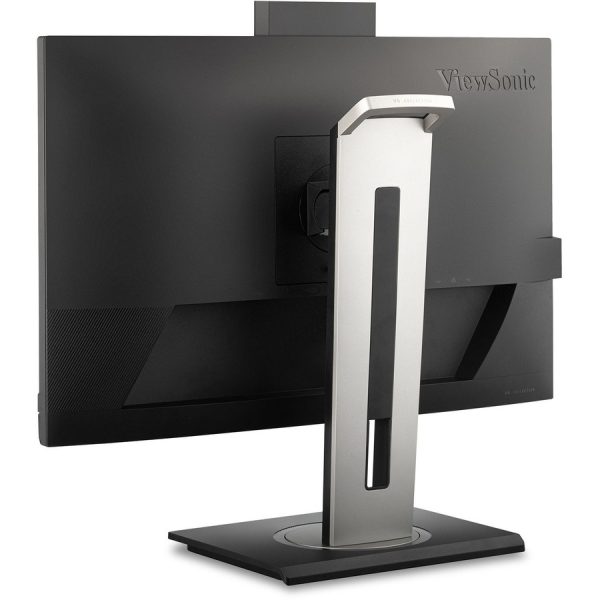 ViewSonic VG2456V 24 Inch 1080p Video Conference Monitor with Webcam, 2 Way Powered 90W USB C, Docking Built-In, Gigabit Ethernet RJ45, 40 Degree Tilt Ergonomics - Image 4