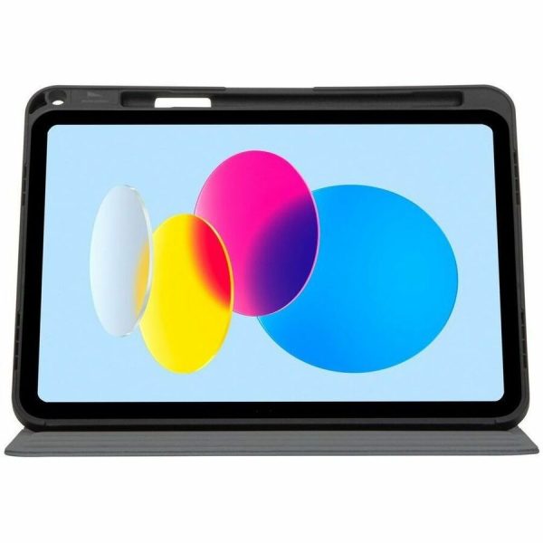 Targus Click-In THZ932GL Carrying Case (Folio) for 10.9" Apple iPad (10th Generation) Tablet - Asphalt Gray, Black - Image 6