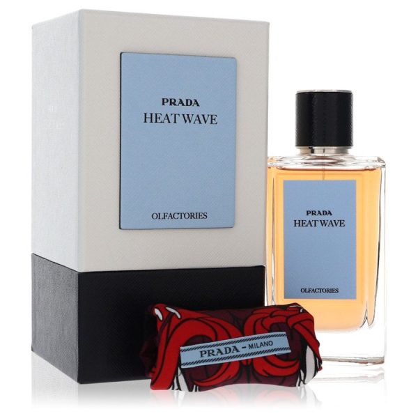 Prada Eau De Parfum Spray with Gift Pouch (Unisex) 3.4 oz 3.4 oz Eau de Parfum Spray + Gift Pouch for Men