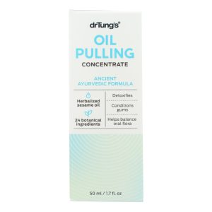 Dr. Tung's Oil Pulling - Ancient Ayurvedic Formula - Case of 1 - 1.7 oz.