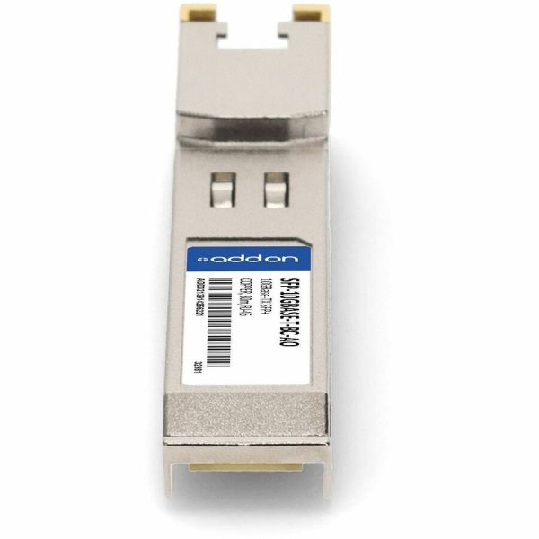 AddOn Brocade (Formerly) and Cisco Compatible TAA 100/1000/10000Base-TX SFP+ Transceiver (Copper, 30m, RJ-45) - Image 4