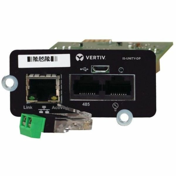 Vertiv Liebert IntelliSlot Unity-DP-Network Card - Remote Monitoring|Dual Protocol - Image 4