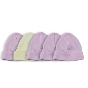Girls Baby Cap (pack Of 5) Ls_0519