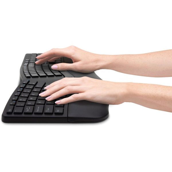 Kensington Pro Fit Ergo Wireless Keyboard and Mouse-Black - Image 6