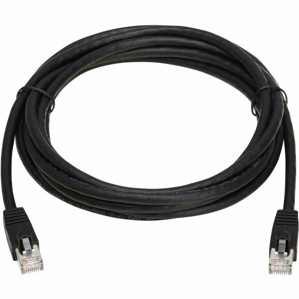 Eaton Tripp Lite Series Cat8 40G Snagless SSTP Ethernet Cable (RJ45 M/M), PoE, Black, 10 ft. (3.1 m) - Image 2