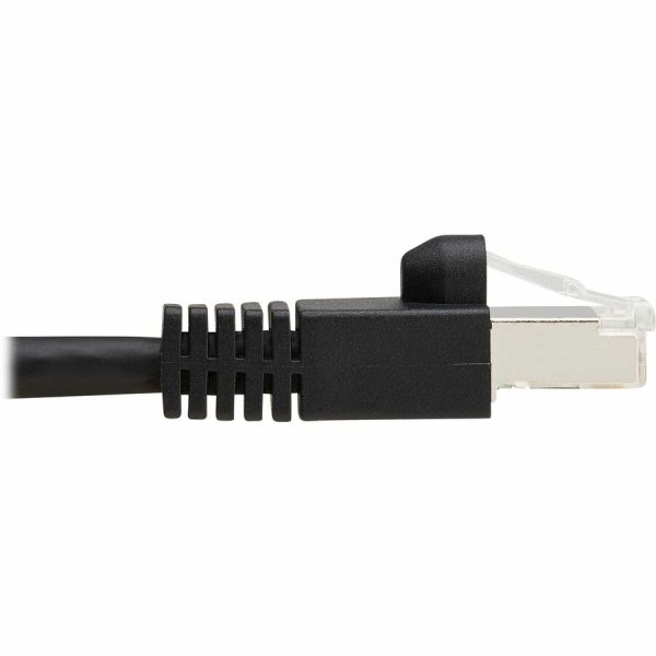 Eaton Tripp Lite Series Cat8 40G Snagless SSTP Ethernet Cable (RJ45 M/M), PoE, Black, 10 ft. (3.1 m) - Image 4
