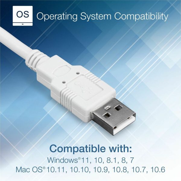 TRENDnet USB to Serial Adapter, TU-S910, 3m (10 Feet), USB to RS-232 Serial Converter, Windows and Mac Compatible, White - Image 8