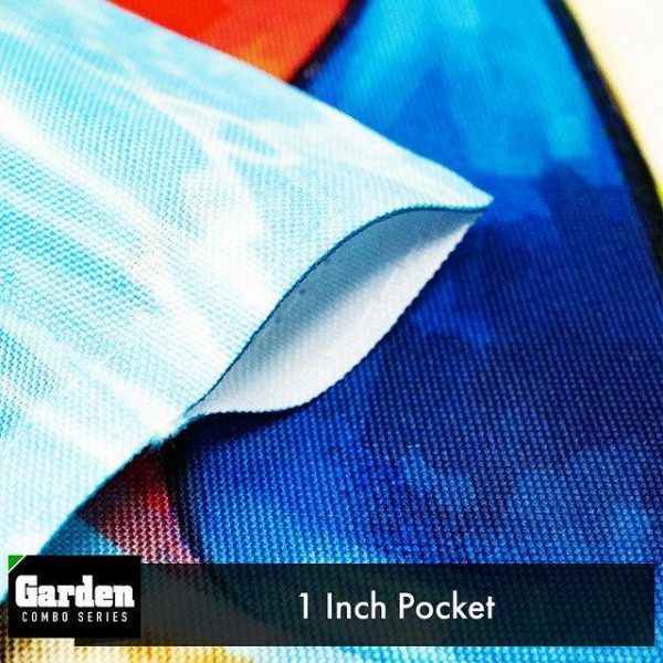 G128 Combo Pack: Garden Flag Stand Black 36x16 Inch & Garden Flag Summer Fun with Cat in Pool 12x18 Inch - Image 4