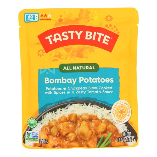 Tasty Bite Entree - Indian Cuisine - Bombay Potatoes - 10 oz - case of 6 - Image 2