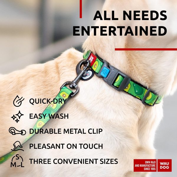 WAUDOG Nylon Dog Leash for Small Dogs and Medium Dogs 4 Ft   Strong Dog Leash for Large Dogs   Heavy Duty Dog Leashes for Large Breed Dogs & Puppy Leash for Small Boy & Girl Dogs - Image 5