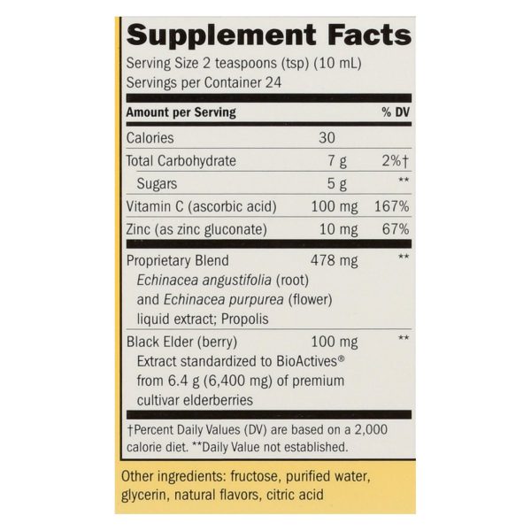 Nature's Way - Sambucus Immune Syrup - 8 fl oz - Image 2