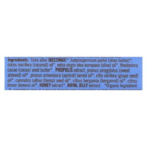 Savannah Bee Lip Balm - Earl Grey Beeswx - Case of 36 - .15 oz