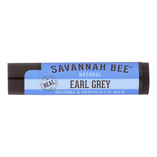 Savannah Bee Lip Balm - Earl Grey Beeswx - Case of 36 - .15 oz - Image 2