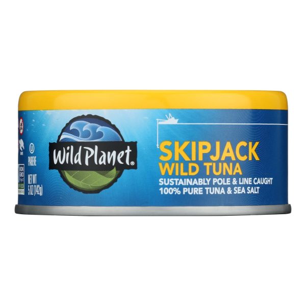 Wild Planet Wild Skipjack Light Tuna - Case of 12 - 5 oz. - Image 3