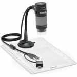 Plugable USB 2.0 Digital Microscope with Flexible Arm Observation Stand