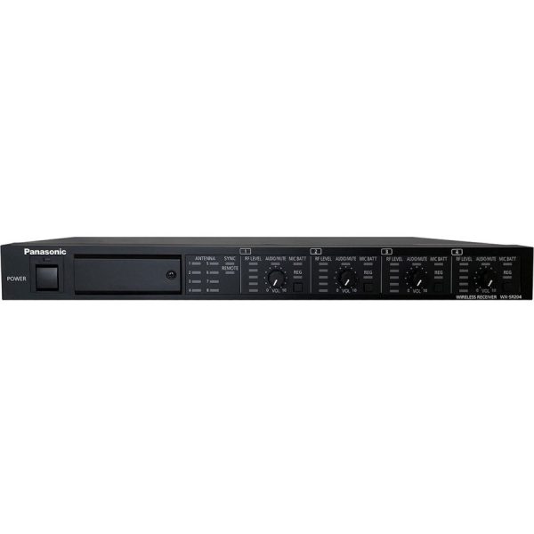 Panasonic WX-SR204 4-Channel Digital Wireless Mic Receiver