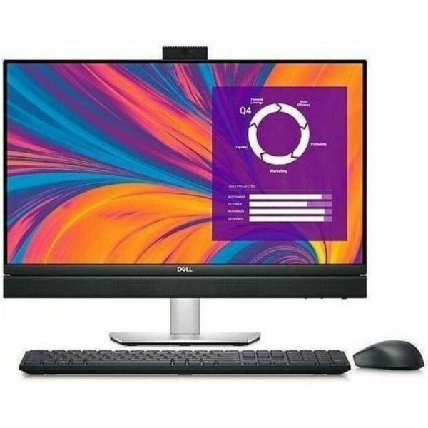 Dell OptiPlex 7000 7420 Plus All-in-One Computer - Intel Core i5 14th Gen i5-14500 - vPro Technology - 16 GB - 512 GB SSD - 23.8" Full HD Touchscreen - Desktop - Silver - Image 2