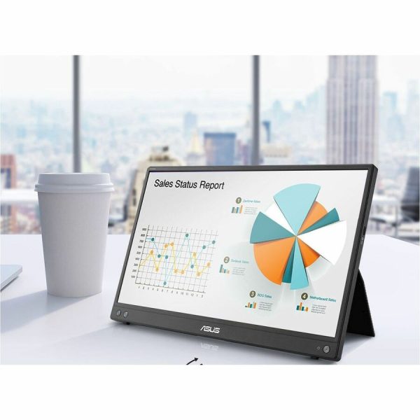 Asus ZenScreen MB16AHV 16" Class Full HD LED Monitor - 16:9 - Black - Image 2