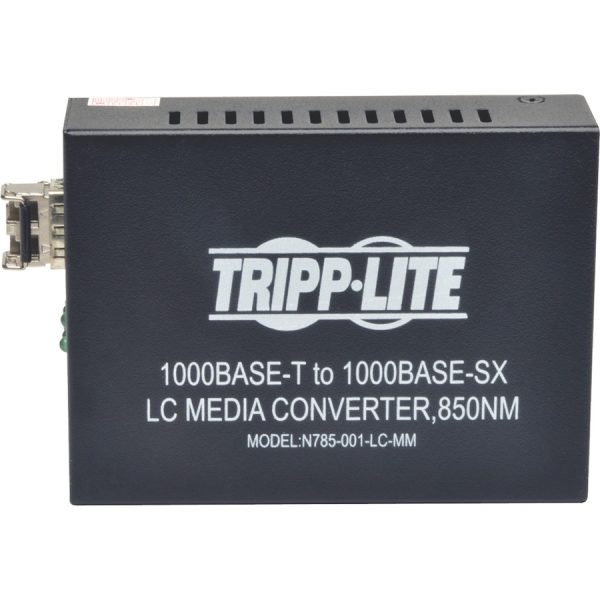 Eaton Tripp Lite Series 10/100/1000 LC Multimode Fiber to Ethernet Media Converter, 550M, 850nm - Image 10