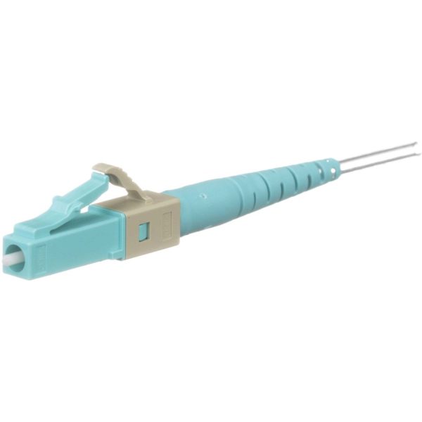 Panduit Fusion Splice LC Connector, OM3/OM4/OM5, Aqua - Image 2