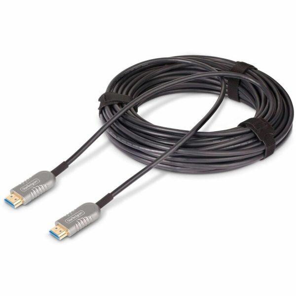 StarTech.com 50ft (15.2m) HDMI 2.1 Hybrid Active Optical Cable (AOC), CMP, Plenum Rated, 8K Ultra High Speed HDMI 2.1/2.0 Cable, 48Gbps - Image 8
