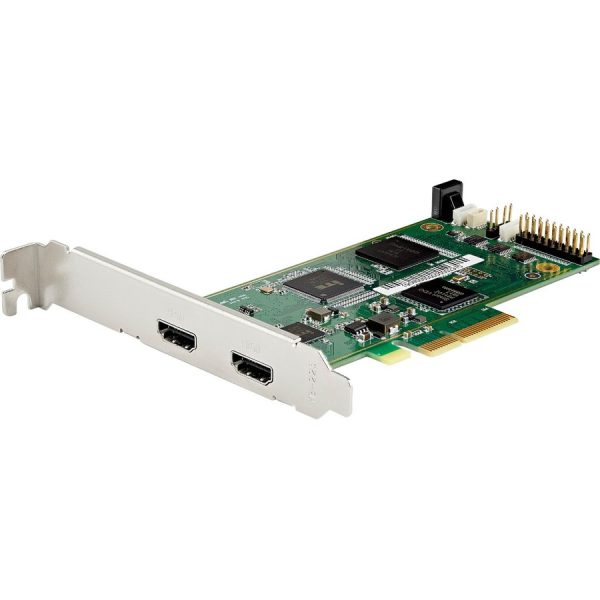 StarTech.com PCIe HDMI Capture Card, 4K 60Hz PCI Express HDMI 2.0 Capture Card w/ HDR10, PCIe x4 Video Recorder/Live Streaming for Desktop - Image 2