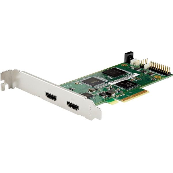 StarTech.com PCIe HDMI Capture Card, 4K 60Hz PCI Express HDMI 2.0 Capture Card w/ HDR10, PCIe x4 Video Recorder/Live Streaming for Desktop - Image 6