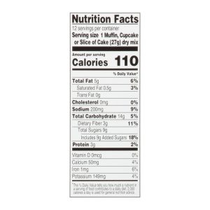 Simple Mills - Mix Chocolate Muffin Cake - Case of 6-11.2 OZ