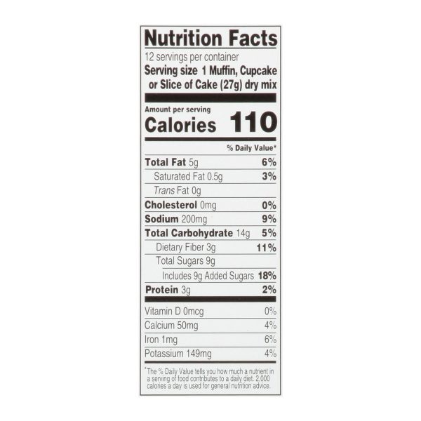 Simple Mills - Mix Chocolate Muffin Cake - Case of 6-11.2 OZ