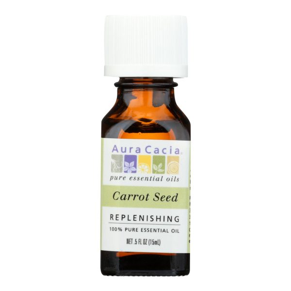 Aura Cacia - Pure Essential Oil Carrot Seed - 0.5 fl oz - Image 2
