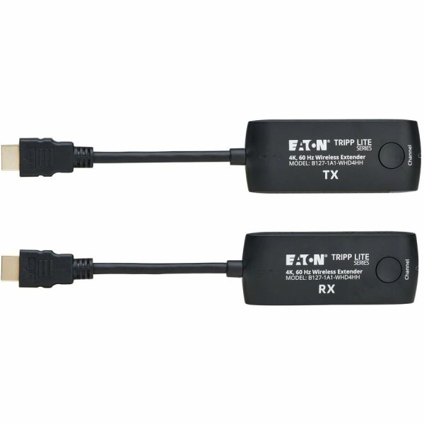 Eaton Tripp Lite Series HDMI over Wireless Extender Kit, 4K 60 Hz, Wireless HDMI, Switchable Channel, Up to 65 ft. (20 m) - Image 7