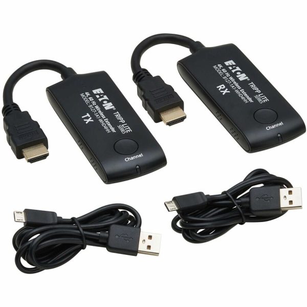 Eaton Tripp Lite Series HDMI over Wireless Extender Kit, 4K 60 Hz, Wireless HDMI, Switchable Channel, Up to 65 ft. (20 m) - Image 8