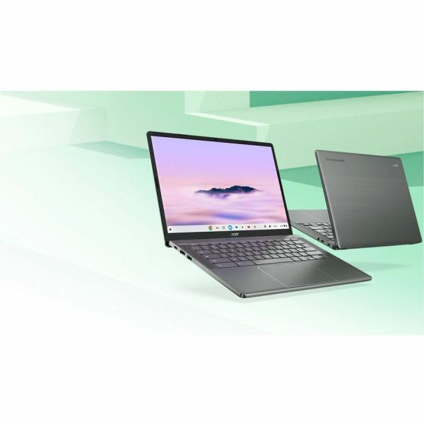 Acer Chromebook Plus 514 CBE574-1T-R7WJ 14" Touchscreen Chromebook - WUXGA - AMD Ryzen 3 7320C - 8 GB - 256 GB SSD - English (US) Keyboard - Iron - Image 8