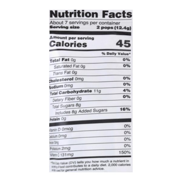 Yummy Earth Organic Vitamin C Pops - 3 oz - Case of 6 - Image 3