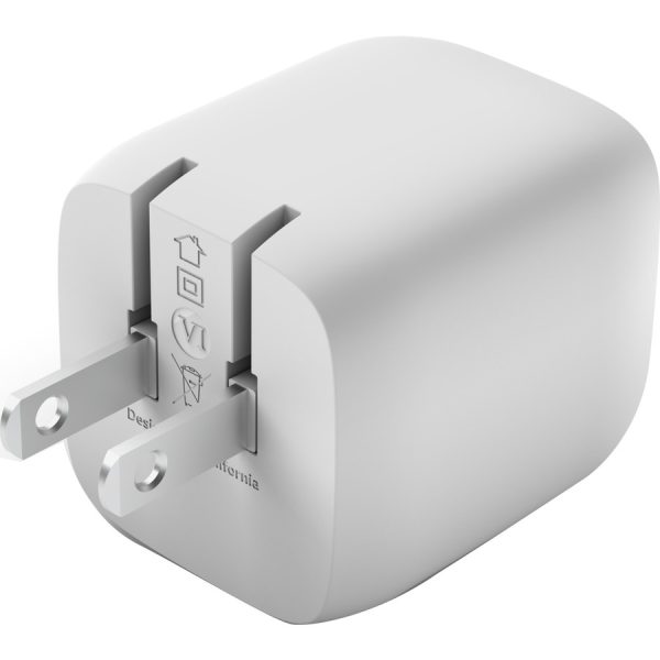 Belkin BoostCharge Pro Dual USB-C GaN Wall Charger with PPS 45W Laptop Chromebook Charging - Power Adapter - Image 5